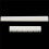 10X Classical Guitar Bone Slotted Saddle Nut Set 5