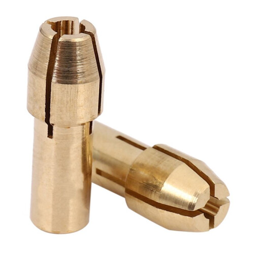8Pcs Rotary Multi Tool Collet Nut Kit Set for 0.8/ 1.6/ 2.35/ 3.2Mm 1