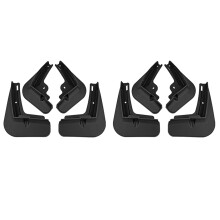 8 Peças para Lamas de Carro para EA1 2021-2022 Guarda-Lamas para Pára-Lama Guarda-Lamas para Guarda-Lamas Acessórios para Abas de Respingo