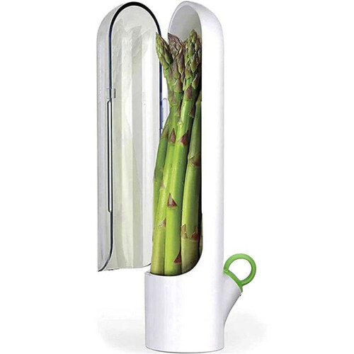 2X Keeper, Cilantro Containers for Refrigerator, Saver for Refrigerator, Storage Container Glass 1