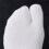 2X White Unisex Japanese Kimono Geta Clog Flip Flop Cotton Tabi Socks Split Toe 4