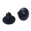 100 Pcs Plastic Push in Bumper  Door Rivets Clip 8mm Hole Black 6