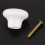 6Pcs Ceramic Door Round Handles Kitchen Cabinet Cupboard Wardrobe Pull Knobs White S 4