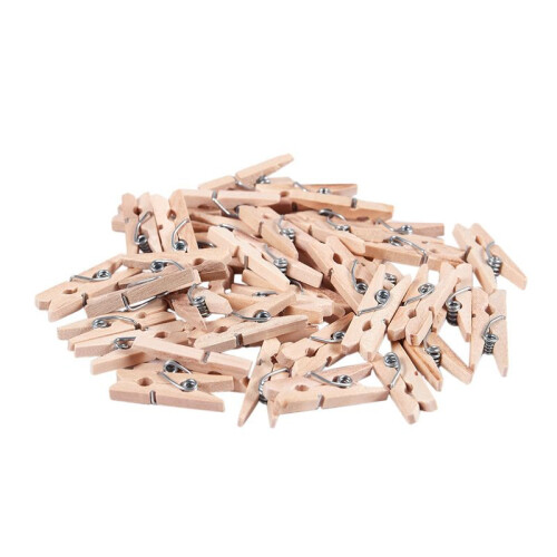 Clip per Mollette In Legno per Mollette 25cm 160PZ 1