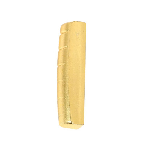 4X Guitar Brass Nut for Acoustic or ,Gold 2