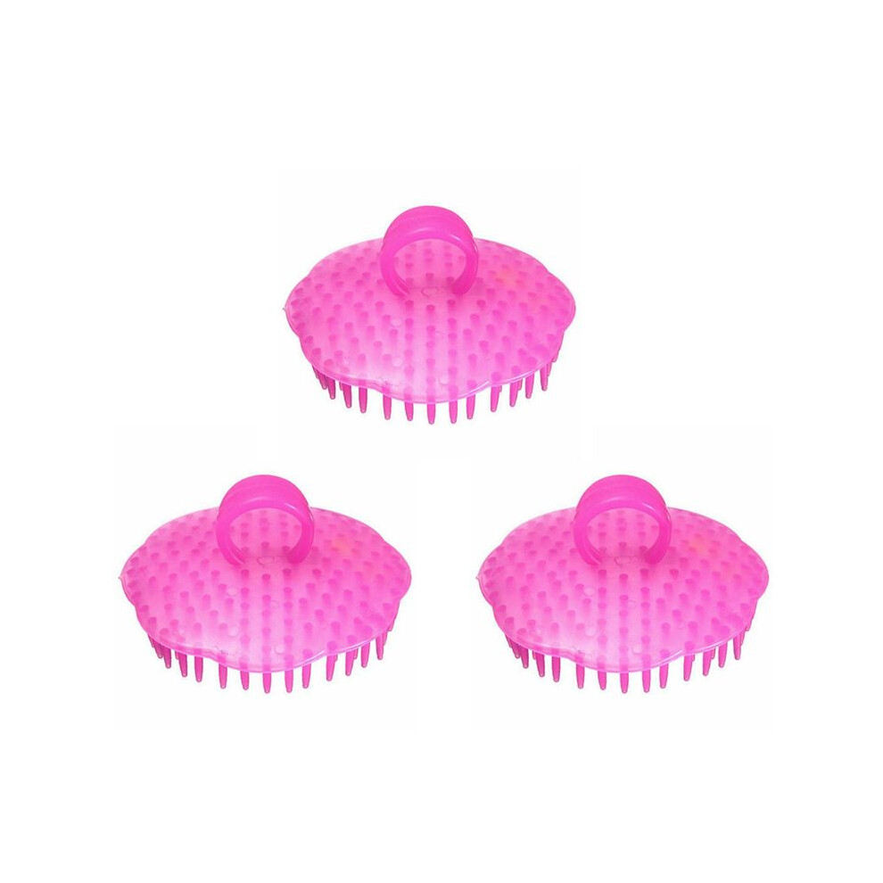 Exogio Unisex 3X Shampoo Washing Hair Massage Brush Massager Comb Scalp Shower Body