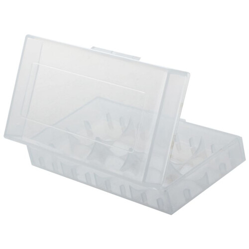 4X Box for 18650 Battery Transparent Battery Holder 1