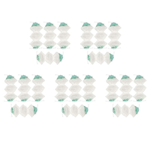 20 Pack Gas Lantern Mantles Bulk Accordion Shape 95 Clip