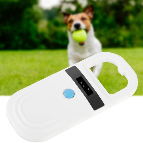 2X Microchip Reader RFID 134.2Khz, Pet ID Microchip Scanner with 0.91 Inch OLED Display for Animal Tracking 2