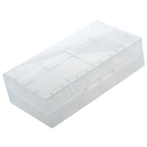 4X Box for 18650 Battery Transparent Battery Holder 2