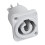 30PCS Powercon Connector 3 Pins 20A 250V Power Speaker Panel Socket Female for LED Screen Stage Lighting,Grey 5