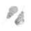 3 Pacchetto Argento Alluminio Filettatore Ago Couture Threader per Cucire Aghi 3