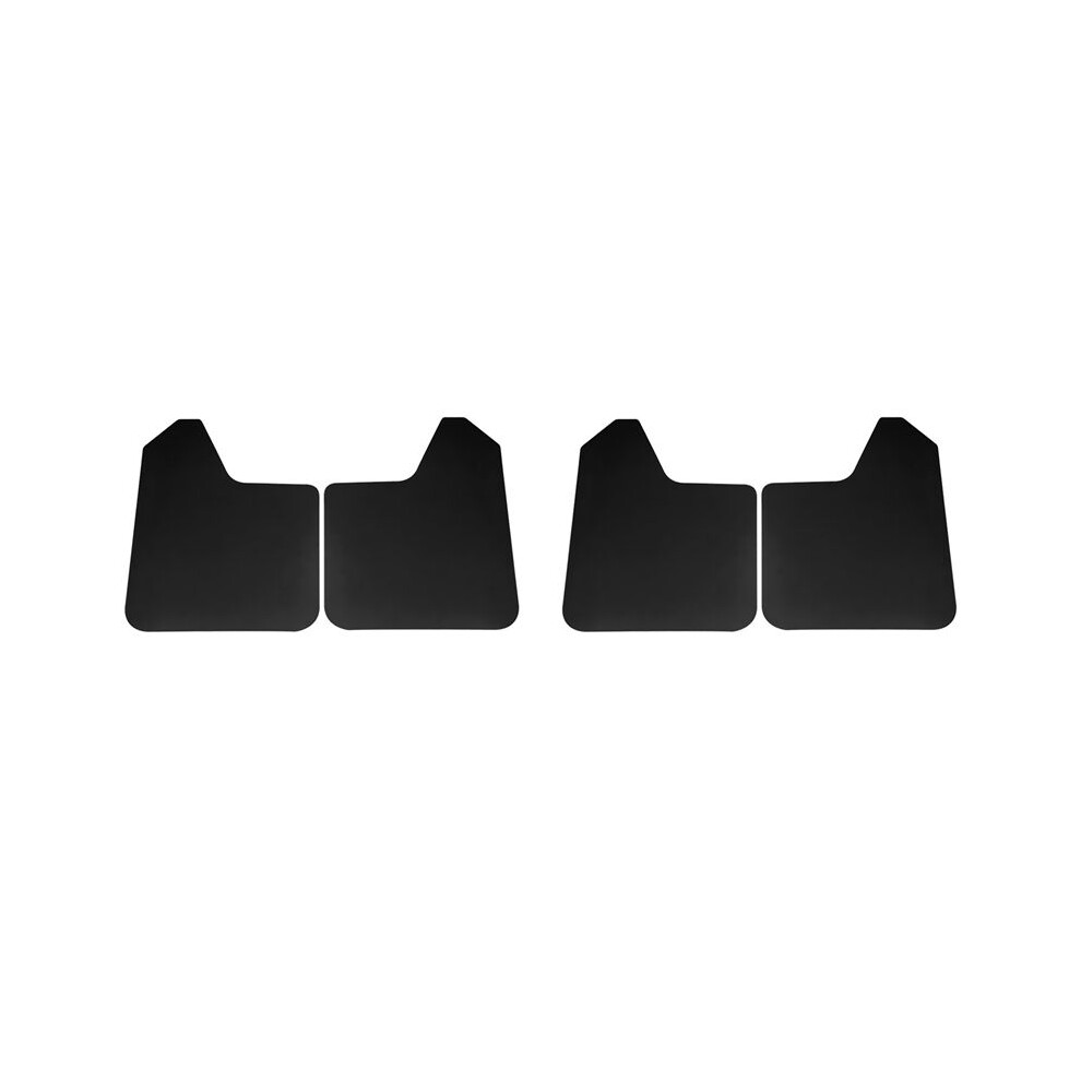 Exogio 4Pcs Universal Mudflaps For Car Pickup Suv Van Truck Mud Flaps Guards Mudguards Dirty Traps With Rivets