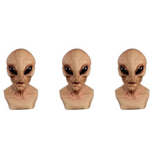 3X Halloween Creepy Latex UFO Eyes Alien Full Party Mask per Adulti Masquerade Costume Party Cosplay Maschera Aliena