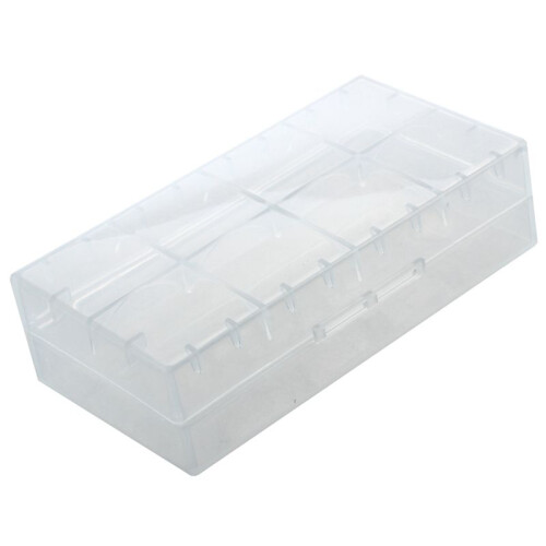 3X Box for 18650 Battery Transparent Battery Holder 2