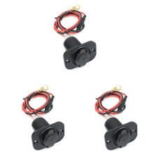 3X Car Cigarette Lighter Socket Dual USB Adapter 12V Plug for Mobile Phone GPS Tablet