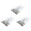 45 Pcs White MR16 GU5.3 Ceramic Base Socket LED Light Lamp Holder 1