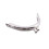30 Metal Frames Snap Clasp Arch Pattern Coin Style Purse Silver 8