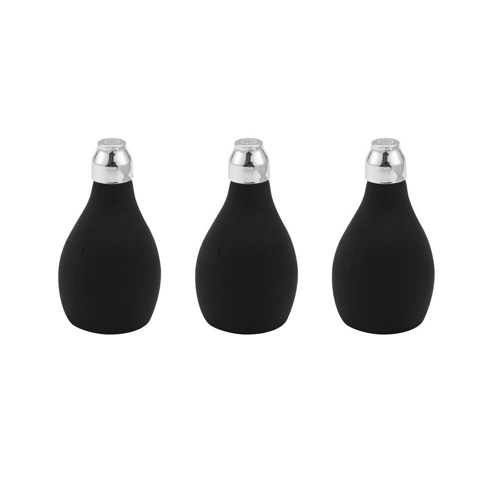 3X Powder Spray Bottle, Refillable Silicone Powder Dispenser Empty Powder Container For Barber, Durable Powder Sprayer Exogio