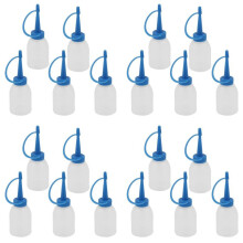 30ml Industrial Glue Gel Oil Plastic Squeeze Bottle Dispenser 20pcs