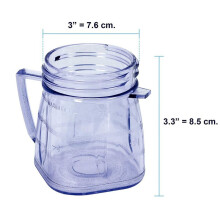 4 Pack Replacement Parts for  Izer Most Blender Accessories Compatible with 1 Cup of  Plastic Jar