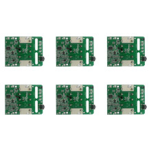 Charging Protection Circuit Board PCB Board for 18V Lithium Battery Rack(6 Pcs)