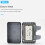 2X Outdoor Socket Waterproof Socket with  Indicator Light, Wall Socket Wet Room Surface-Mounted Protective Contact 9