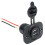 3X Car Cigarette Lighter Socket Dual USB Adapter 12V Plug for Mobile Phone GPS Tablet 2