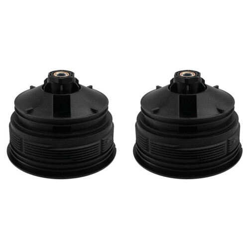 2X für  Trucks SCE 2112343 Ölfilterabdeckung Ölrotorfilterabdeckung