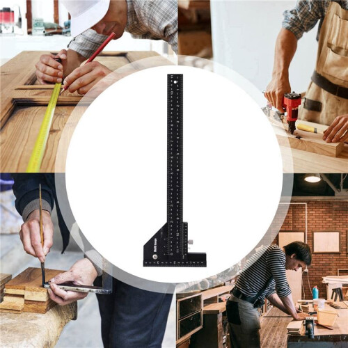 3X Multi Gauge Woodworking Multifunctional Ruler,Angle Ruler Woodworking Tools 1