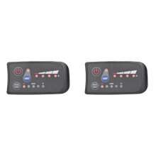 2X S810 E-Bike Medidor LED Display 36V IP65 para Bicicleta EléTrica Medidor de Bicicleta EléTrica 6PIN