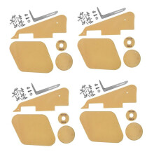 4 Set Crème Slagplaat / Holte / Schakelaarafdekkingen / Pick- Selectieplaat / Beugel / Schroeven voor Vervanging van LP-Stijl Gitaar