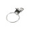 40pcs Cortina Clips Barra Anillos Curtain Clips 4