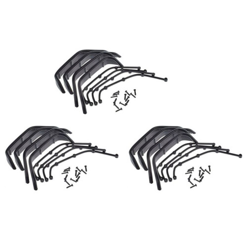 3X Parafango RC 1/10 per Cingoli RC RC4WD   AXIAL Scx10 Scocca
