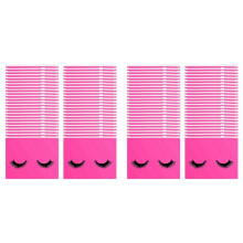 100 Stuks Wimper Nazorg Zakken Plastic Make- Tassen Toilettas Make- Pouch Cosmetische Reizen met Rits S