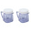 2 Pack Replacement Parts for  Izer Most Blender Accessories Compatible with 2 Cup of  Plastic Jar 1