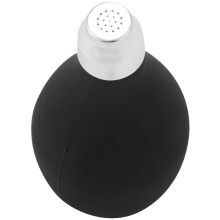 4X Flacone Spray nel Polvere, Dispenser Ricaricabile nel Silicone Contenitore Vuoto nel per Barbiere, Spruzzatore nel Polvere Nera Resistente per