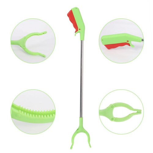 10X Clamp Waste Collector Garbage Claw Garbage End Tool Garden 60CM 2