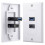 20x 2Port +USB 3.0 Female Wall Face Plate Panel Outlet Socket Extender White 2