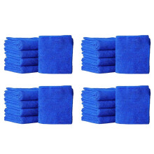 20 Stueck Faser Absorbierendes Handtuch Reinigungstuch 25 X 25 cm