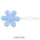 300pcs Random Color Plastic+Metal Flower  Wire Loop DIY Needle Threader Stitch Insertion Hand Machine Sewing Tool 2