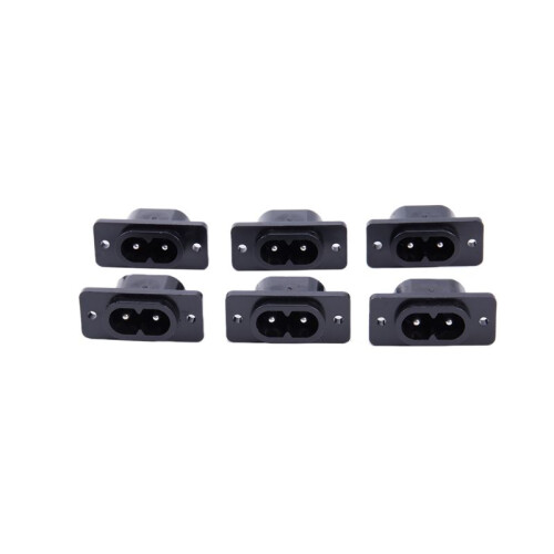 30 X AC 250V 2,5A IEC320 C7 Socket LöDkoppsstift StröMkontakt 1