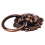 3X Antique Style Copper Tone Metal Lion  Shaped Drawer Pull Handle 2.5 Inch 2