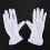 20X Pair Protective Anti-Slip White Cotton Work Driving Gloves 2