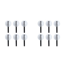 12Er-Pack TV-Seitenbrett-Halteclip, LED-LCD-TV-Bildschirm-Entferner, Reparaturwerkzeug, Silikon-Vakuum-Saugnapf