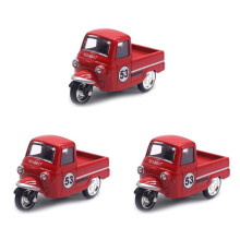 3X Vintage Tricycle Model Tricycle Adornment Tricycle Car Model Car Ornament Desktop Car Ornaments Statue-A