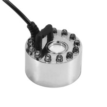 10X Atomizador Pulverizador con 12 LEDs para Acuario 24V AC