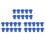 30PCS Powercon Connector 3 Pins 20A 250V Power Speaker Panel Socket Female for LED Screen Stage Lighting, 1