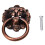 3X Antique Style Copper Tone Metal Lion  Shaped Drawer Pull Handle 2.5 Inch 4