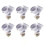 6X E27 1 to 2 E27 LED Light Lamp Bulb Adapter Converter Split Splitter Base Socket 1